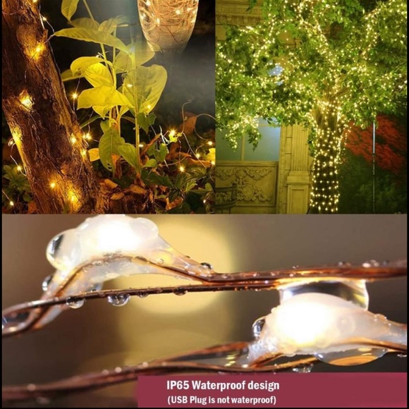 2 copper usb fairy lights - Picture 9 of 13